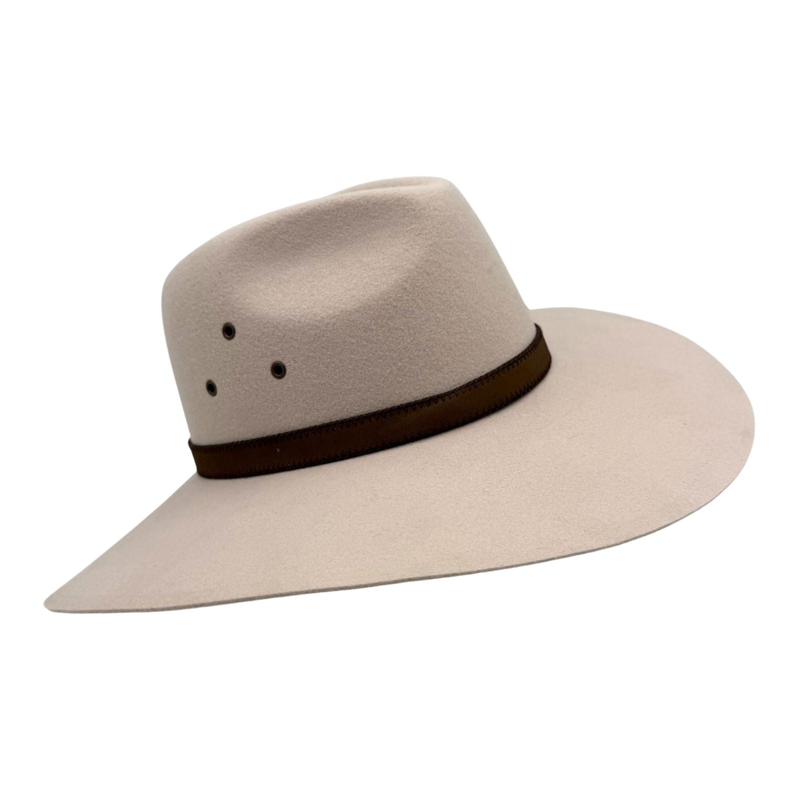 Bone Jacaru 1857 Wool Felt Cowboy Hat