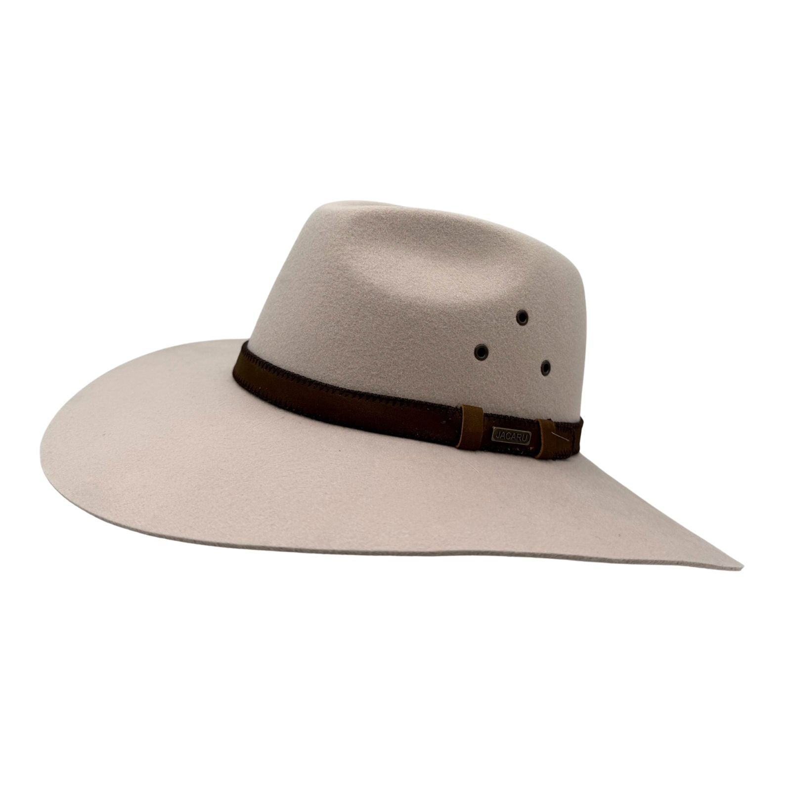 Bone Jacaru 1857 Wool Felt Cowboy Hat 