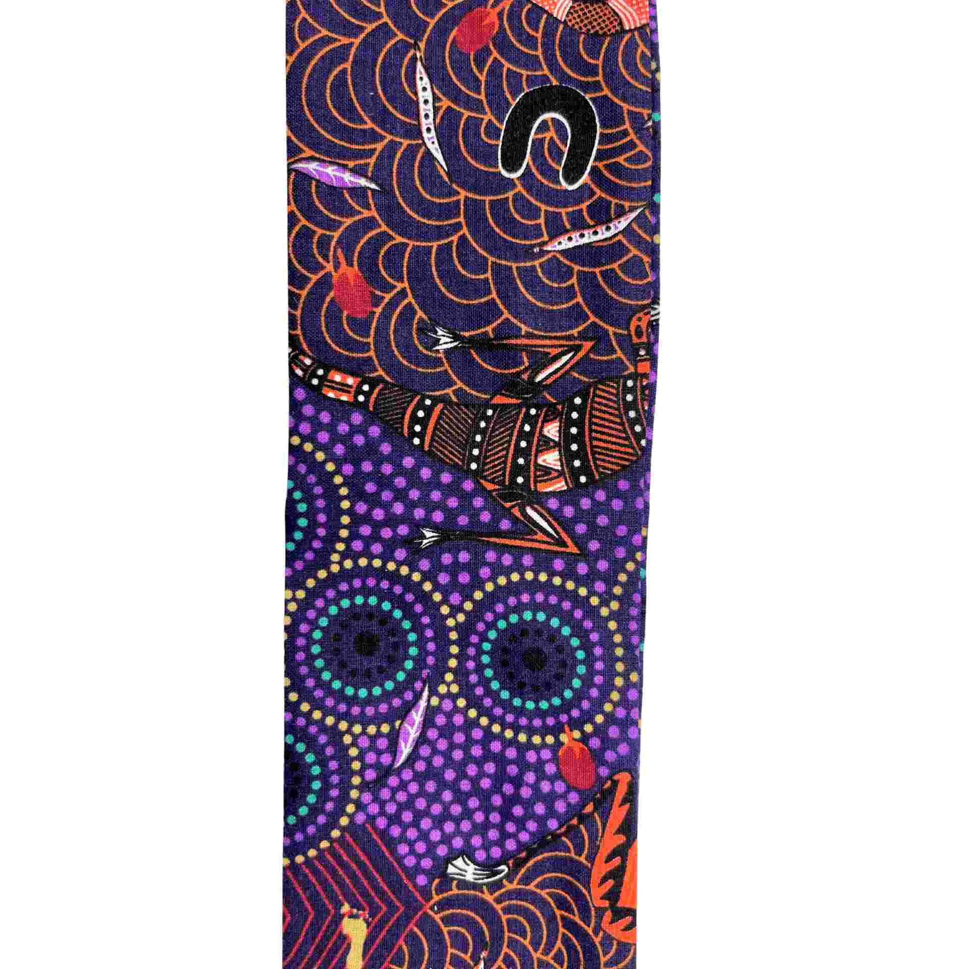 Jacaru purple scarf product display view