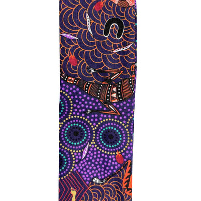 Jacaru purple scarf product display view