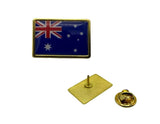 Australia flag hatpin details