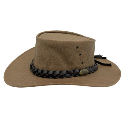 Jacaru 1001A Kangaroo Hat - Mushroom 2nd grade Leather