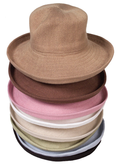 Jacaru 1506 Knitted Bucket Hat - Large Brim