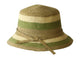 olive Jacaru 1751 Striped Short Brim Hat