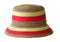 Jacaru 1751 Striped Short Brim Hat