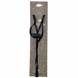 Black chinstrap with adjustable toggle detail