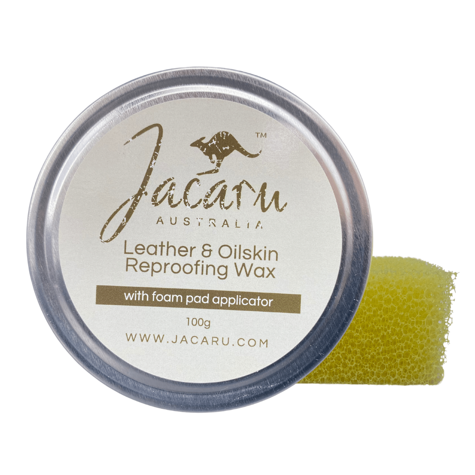 Leather and oilskin reproofing wax care product