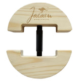 Wooden hat stretcher for resizing hats