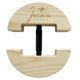 Wooden hat stretcher for resizing hats