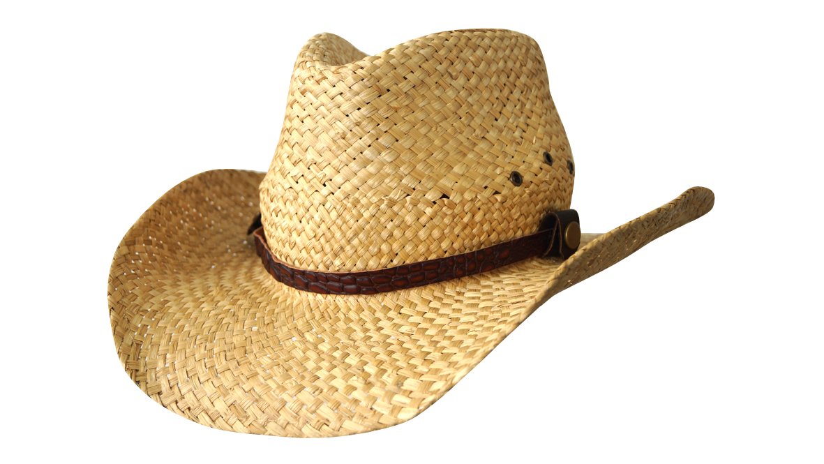 Natural Jacaru 1818F Straw Cowboy Hat