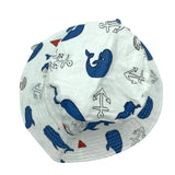 Jacaru 1895 Kids Whales Bucket Hat