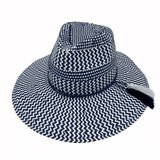 Jacaru 1864 Navy & White Paper Hat