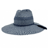 Jacaru 1864 Navy & White Paper Hat