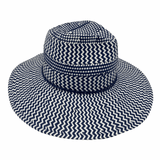 Jacaru 1864 Navy & White Paper Hat