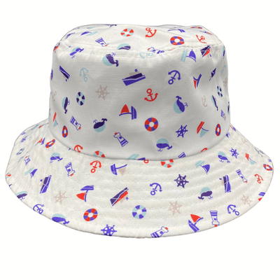 Jacaru 1866 Kids Nautical Bucket Hat