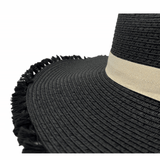 Jacaru 1868 Wide Brim Ladies Hat Black