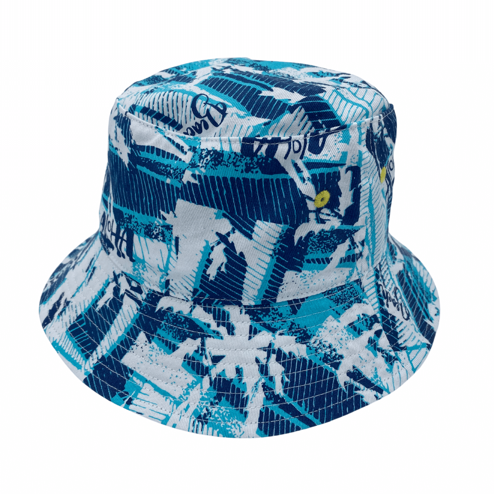 Jacaru 1873 Blue Aloha Bucket Hat