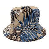 Jacaru 1872 Beige Frangipani Bucket Hat