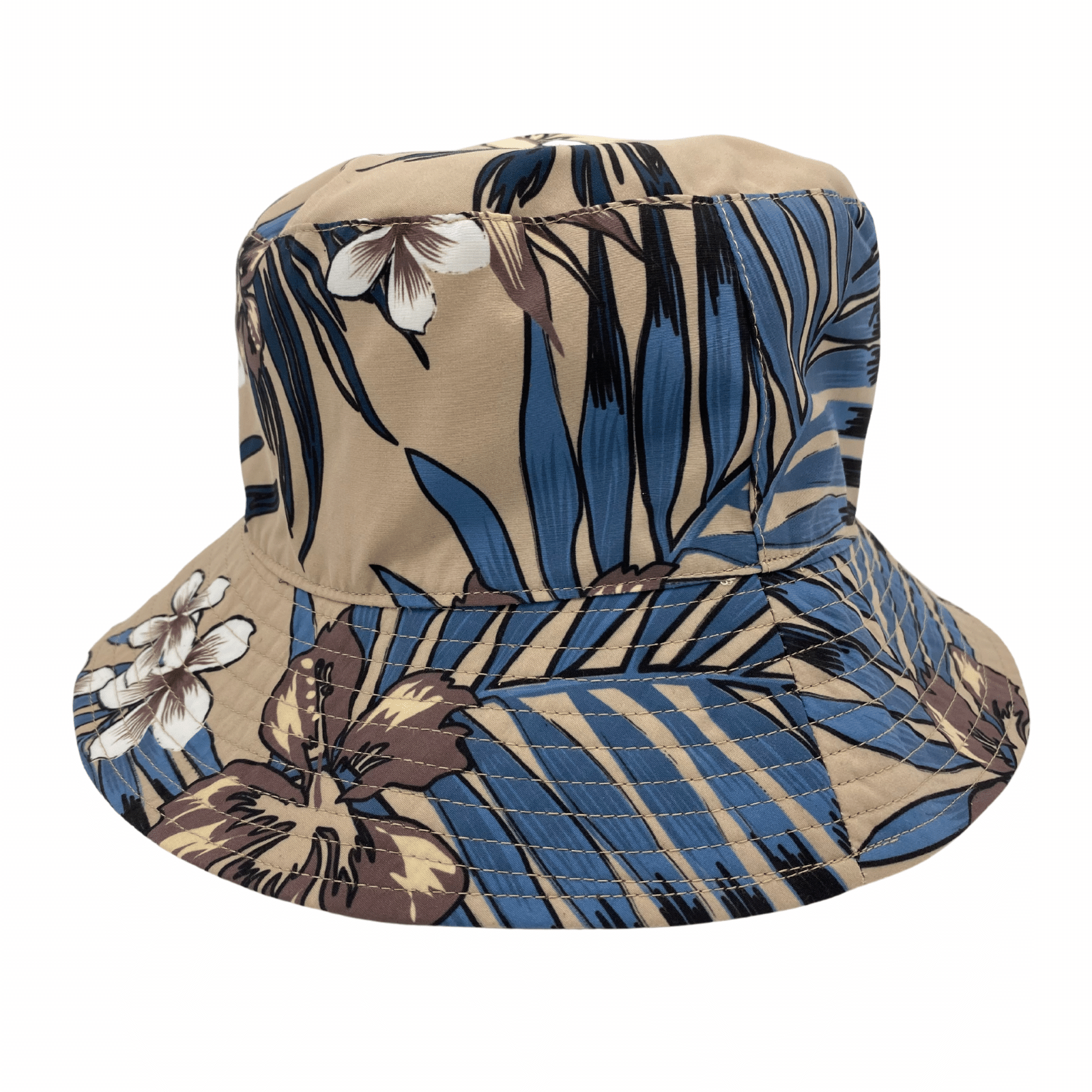 Jacaru 1872 Beige Frangipani Bucket Hat