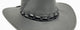 Jacaru 6564 Crocodile Leather Hatband