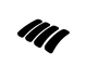 Jacaru hat size reducer strip product view